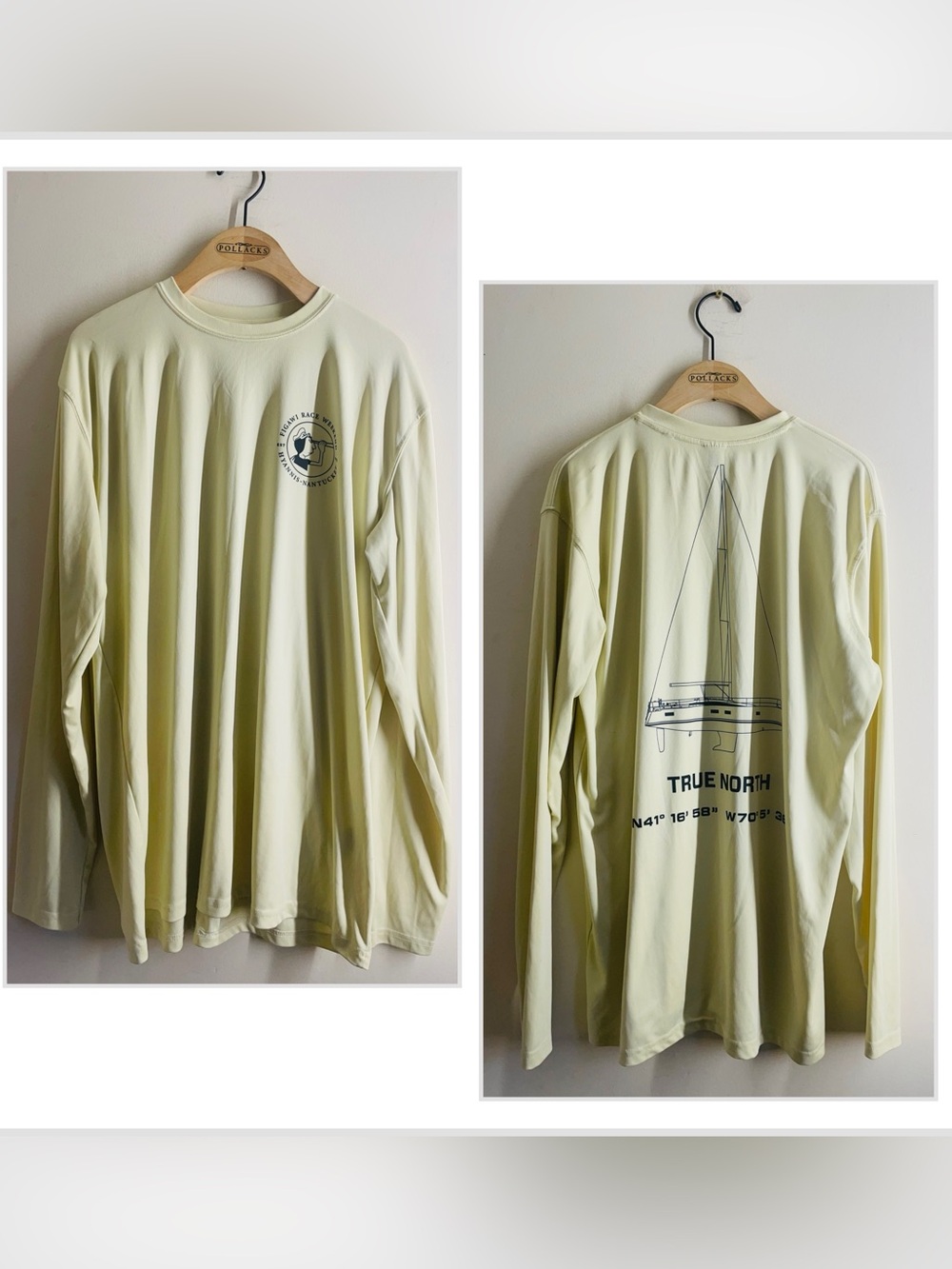TC Outfitters Nantucket Figawi Race Weekend True North Sailboat Long Sleeve XL